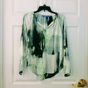 ✅ Simply Vera Vera Wang - Peasant Blouse - XS